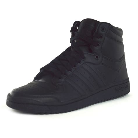 all black adidas boots|high top adidas all black.